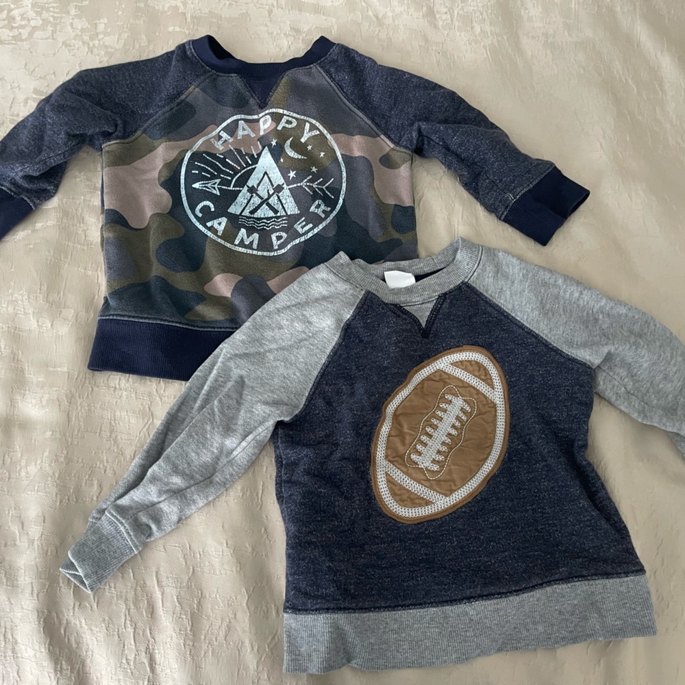 Two Gymboree sweaters sold together